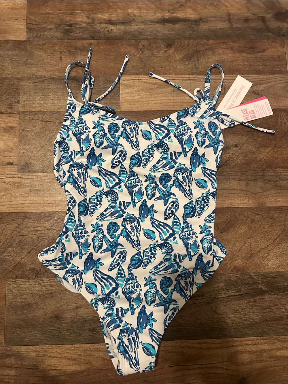 Lilly Pulitzer Seashell Print One-Piece Swimsuit